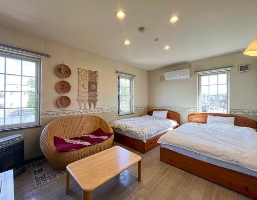 #広々ツイン　ゆったりした時間を。