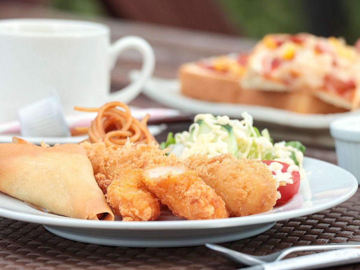 # อาหารเช้าแบบเลือกได้ - เวอร์ชันอาหารตะวันตก: มอร์นิ่งเพลท