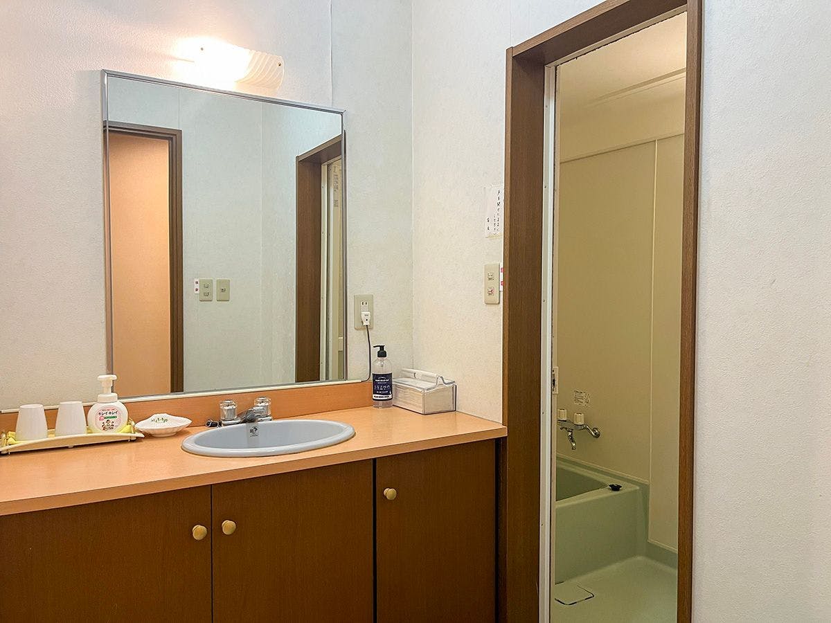 #ห้องอาบน้ำ① สามารถใช้บริการแบบส่วนตัวได้