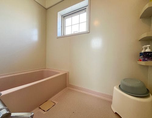 #お風呂②　24時間入浴可能です。