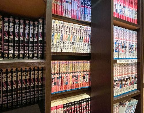 #館内　漫画コーナー