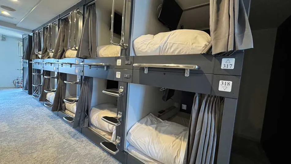 Capsule Hotel Sauna Center Shin-Okubo