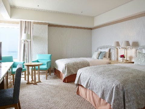 【SUITE/SAVER】74平米・オーシャンビュー・ツイン確約！スイートタイム （食事なし）