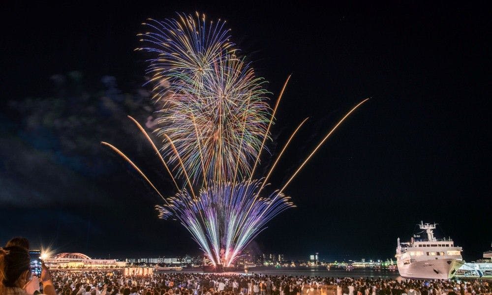 【食事なし・みなとHANABI-2026-神戸を彩る5日間】20分間の打ち上げ・お部屋で花火を観賞