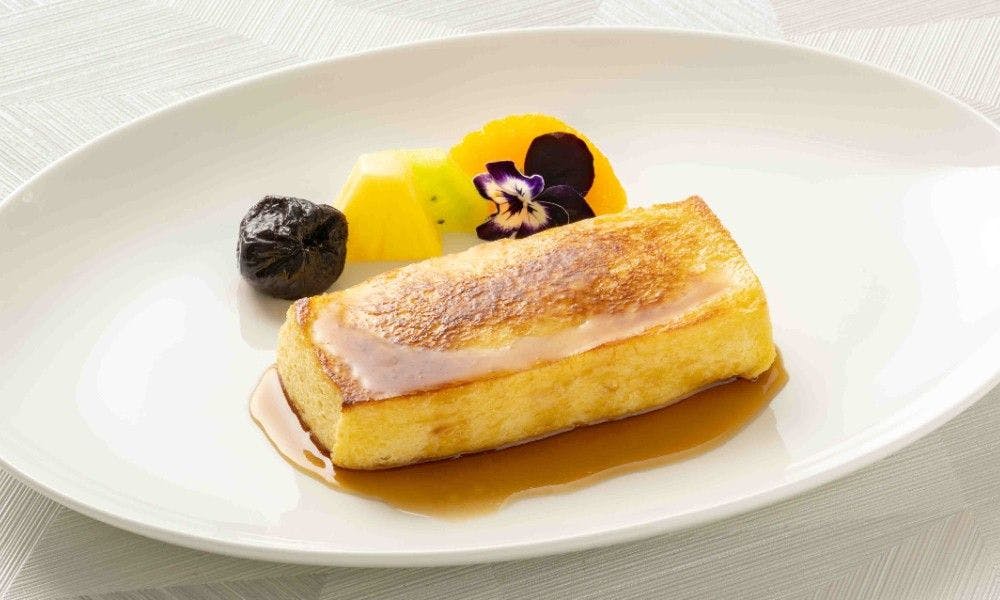 【ルームサービスで優雅な朝を】オークラ伝統の味・フレンチトースト朝食付～幸せな1日のはじまり～