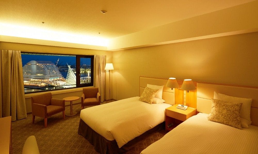 メインフロアコネクティングルーム6 15階 Saver 基本プラン 食事なし プラン ホテルオークラ神戸 一休 Com