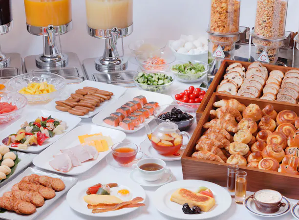 朝食ブッフェ(イメージ)