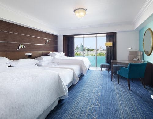 オーシャンドリームルーム　4ベッド 一例