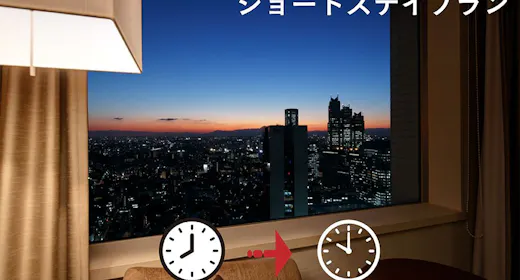 【お得にショートステイプラン】チェックイン20:00 / チェックアウト10:00 (食事なし)