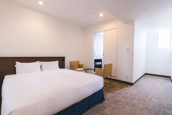 อาคารใหม่ SPA Tower - ห้องพักเตียงคู่ *ไม่มีอ่างอาบน้ำ*