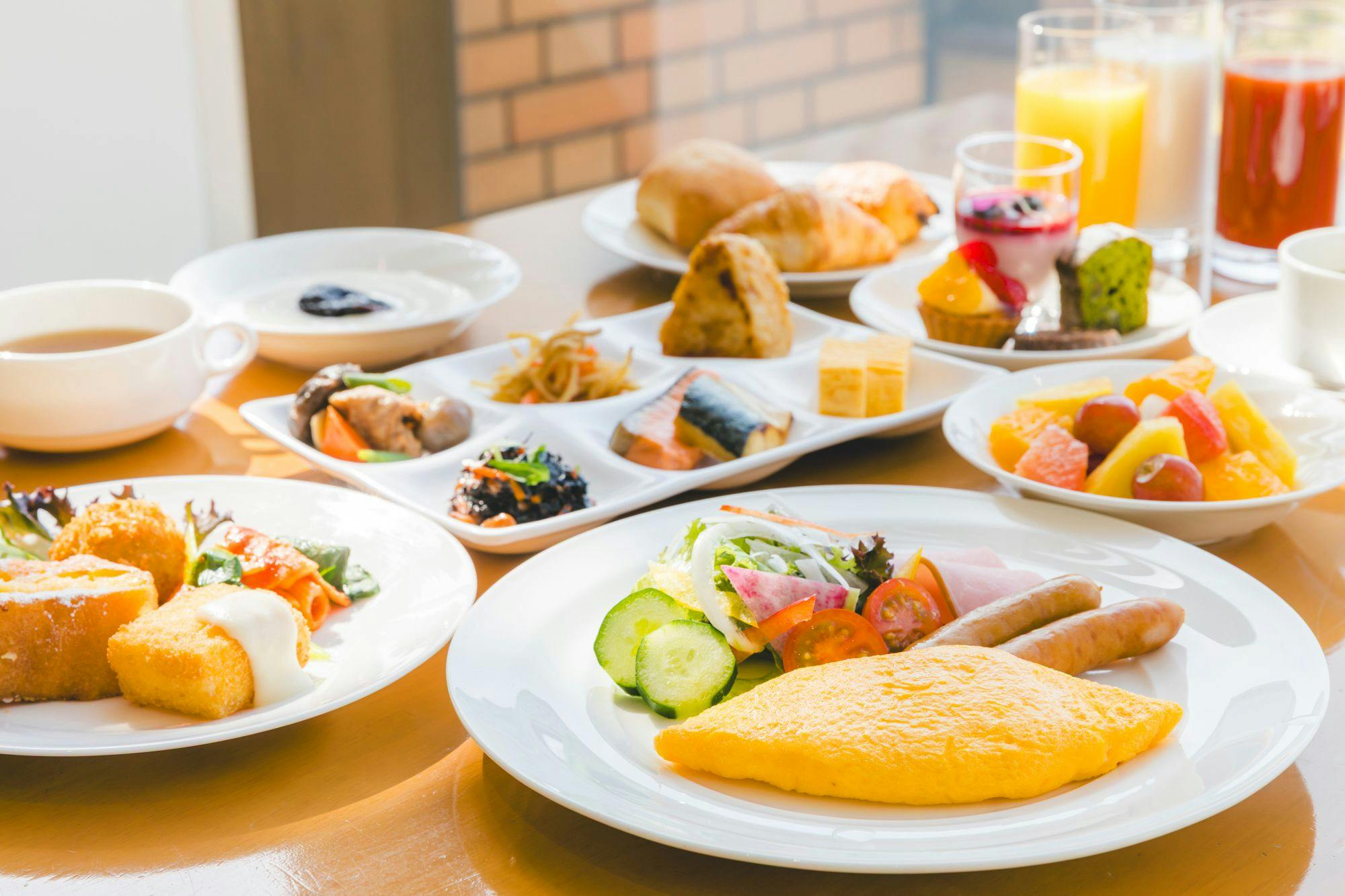 享受健康美味的早餐吧♪