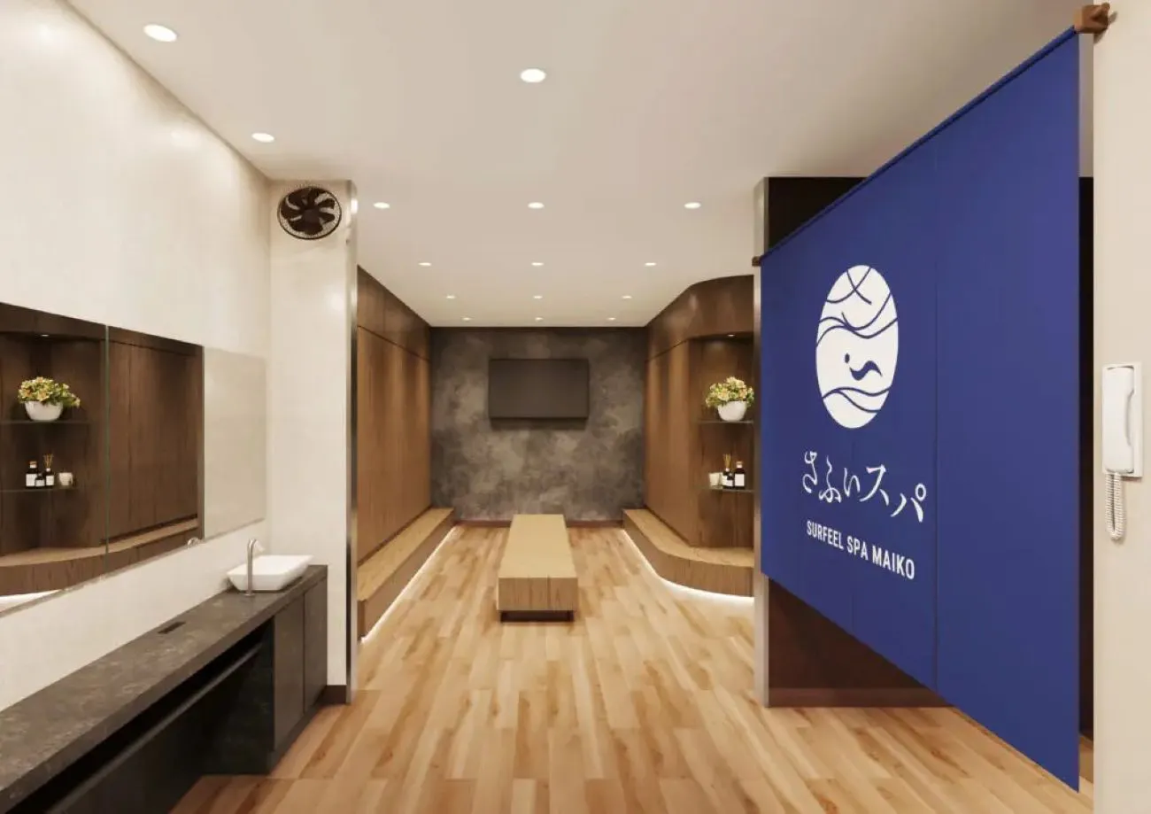 ชั้นใต้ดิน 1 ของอาคารใหม่ SPA Tower - สิ่งอำนวยความสะดวกซาวน่าสำหรับผู้ชาย