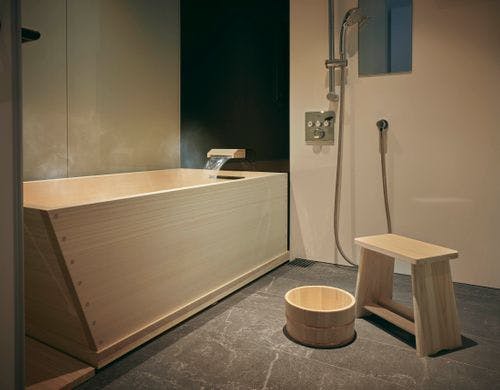 ヒノキ風呂（イメージ）