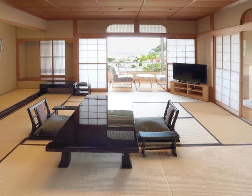 本館特別客室温泉青森桧葉風呂