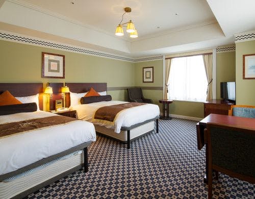 デラックスコーナーツインルーム（40平米）