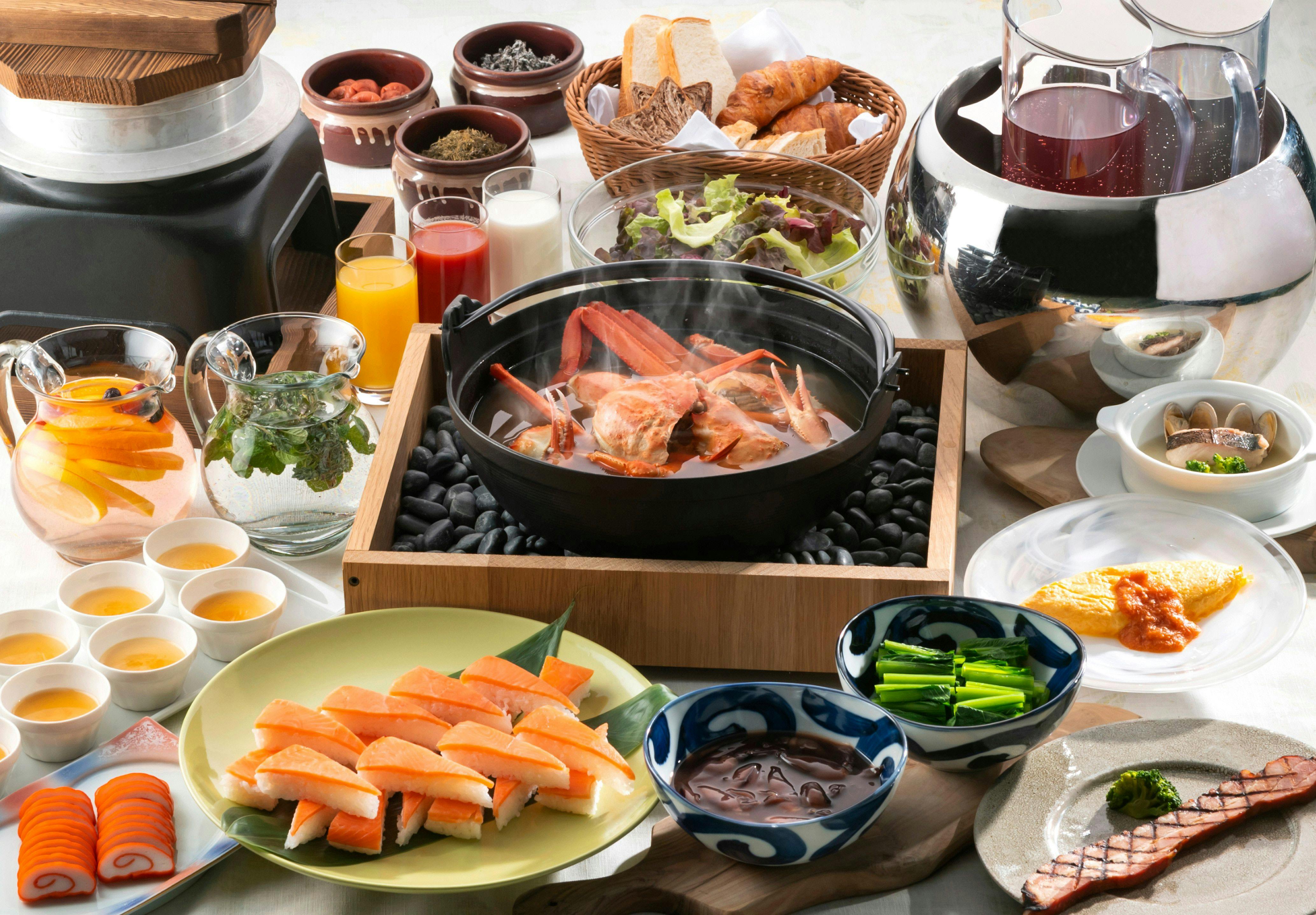 Bữa sáng buffet được làm mới vào tháng 4 năm 2022