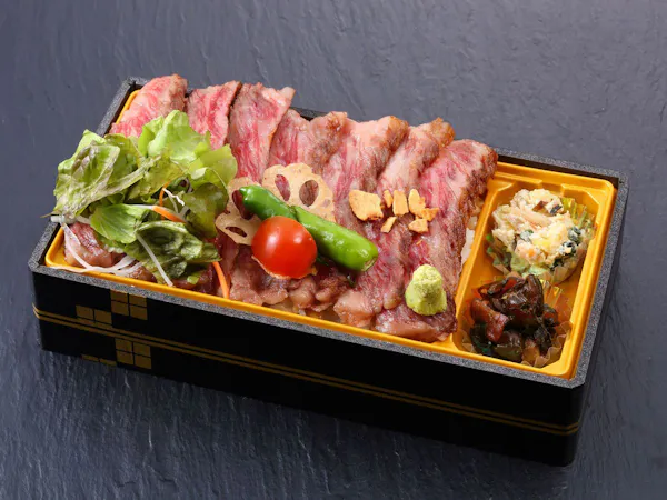 【お部屋で味わう常陸牛 山水】常陸牛ステーキ弁当付きプラン(夕朝食付)