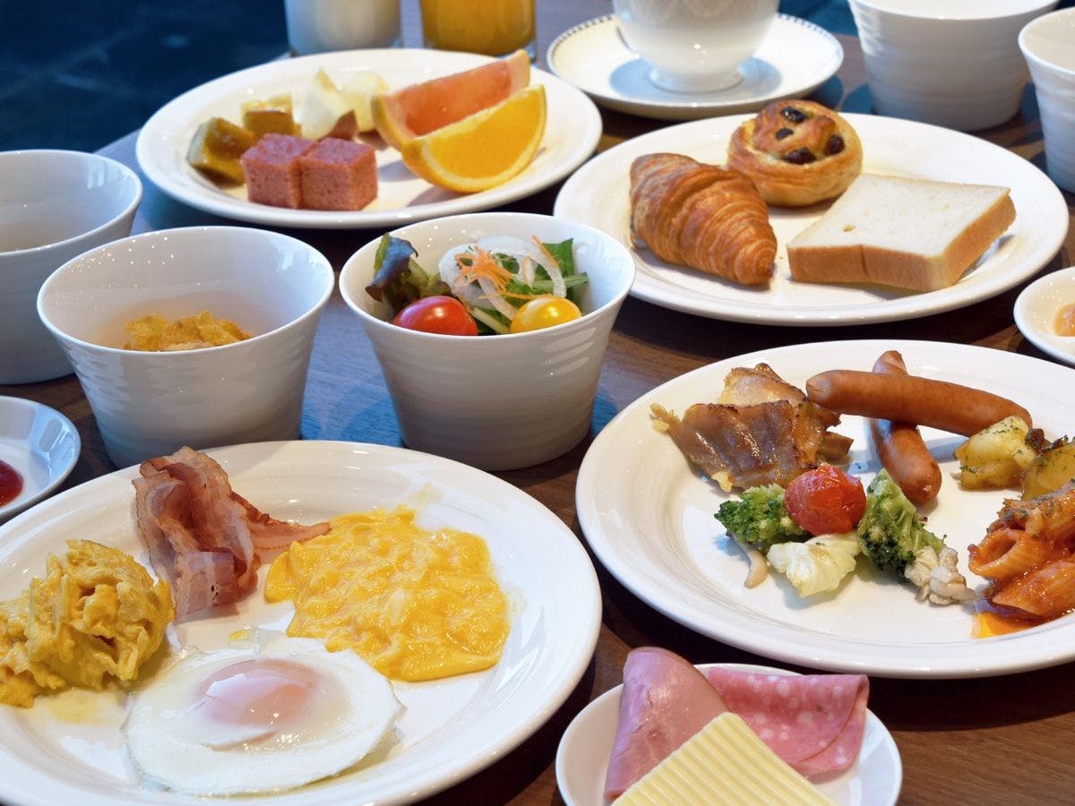 【朝食】モーニングブッフェ（洋食一例）