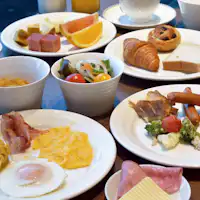【朝食】モーニングブッフェ(洋食一例)