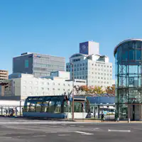 ホテル外観(TXつくば駅 A3出口より)