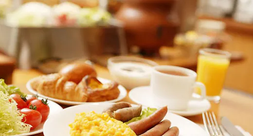 朝食付き (Room&Breakfast)