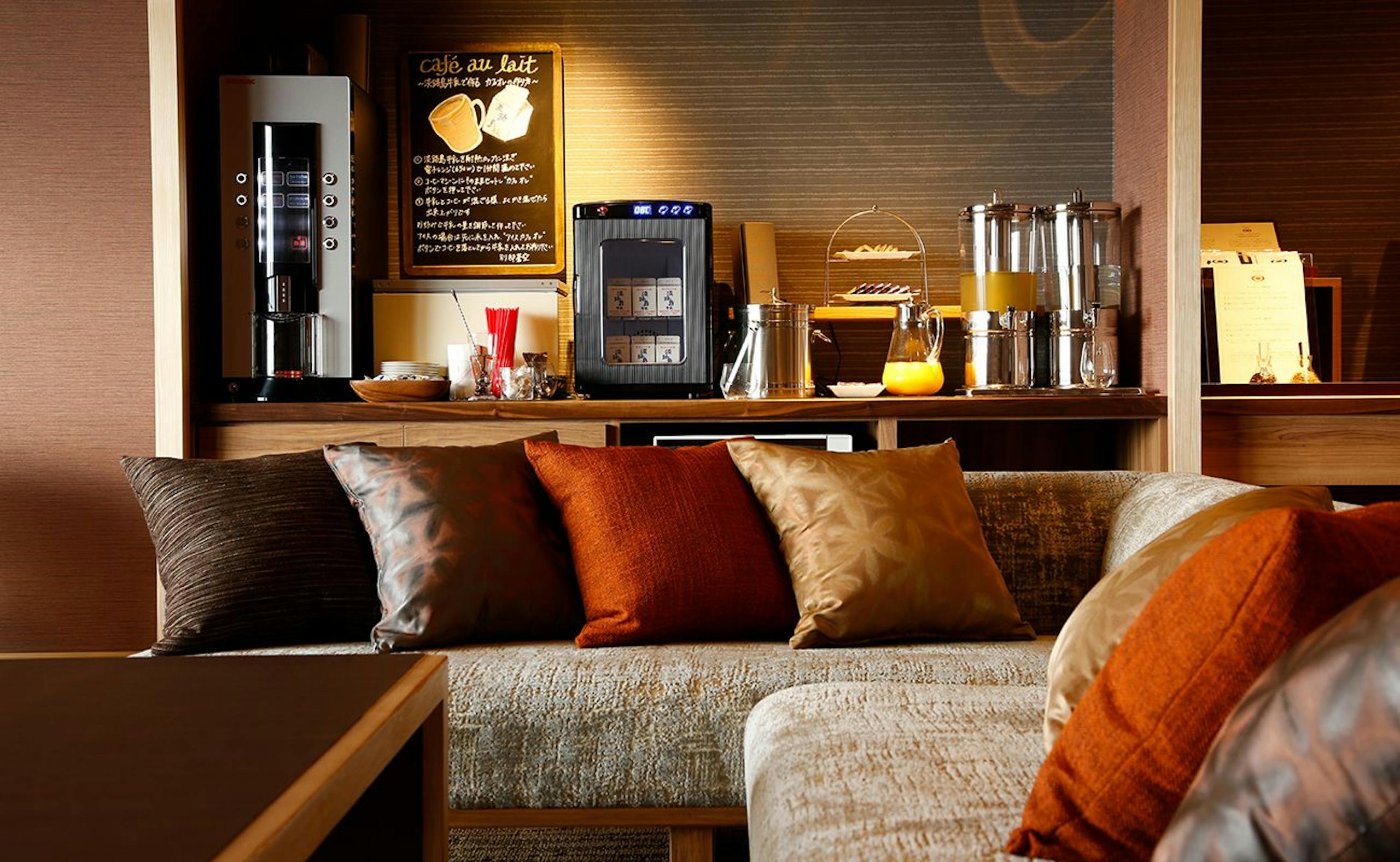 天空フロアの蒼空ゲスト専用ラウンジ