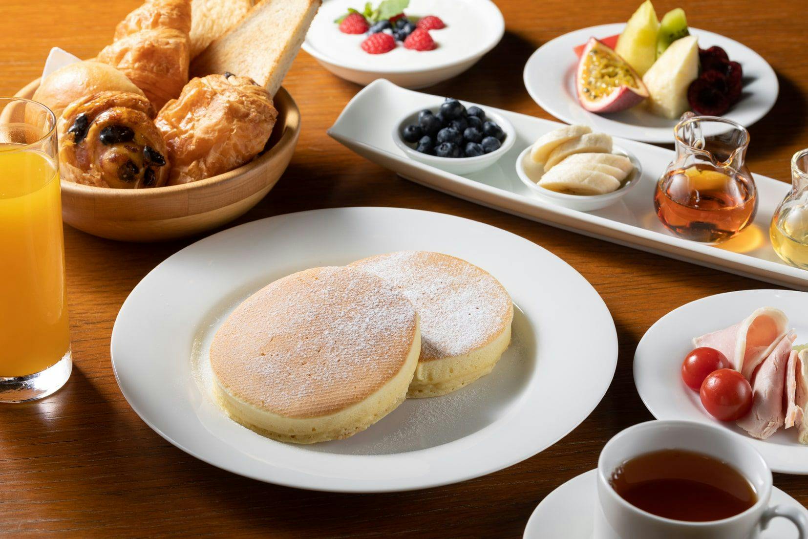 【スタンダード 朝食付】 卵料理や多彩なメニューが楽しめる人気の朝食ビュッフェ付ステイ