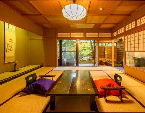 【源泉かけ流し露天風呂付／重陽の間】