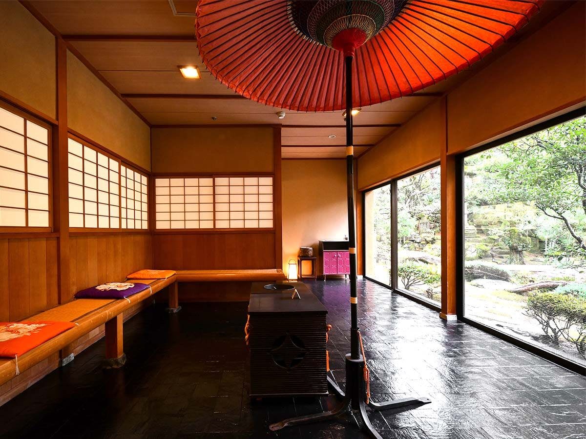 休憩スペース。