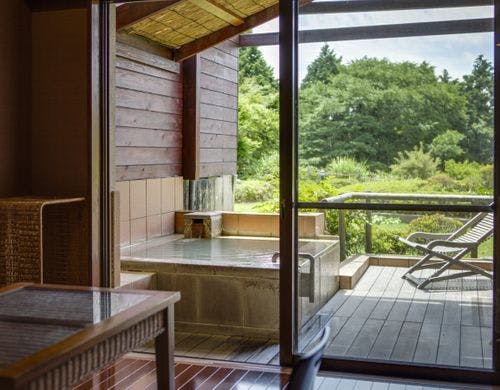 露天風呂付き客室アジアンツインルーム