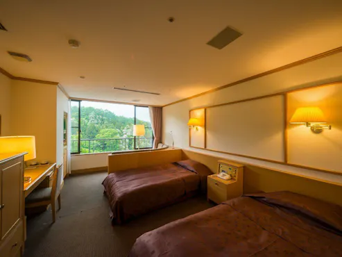 ห้องเตียงคู่ "Kotohogi" ในอาคารเสริม