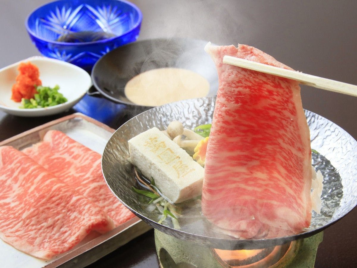 【夕食】山形牛しゃぶしゃぶ※イメージ