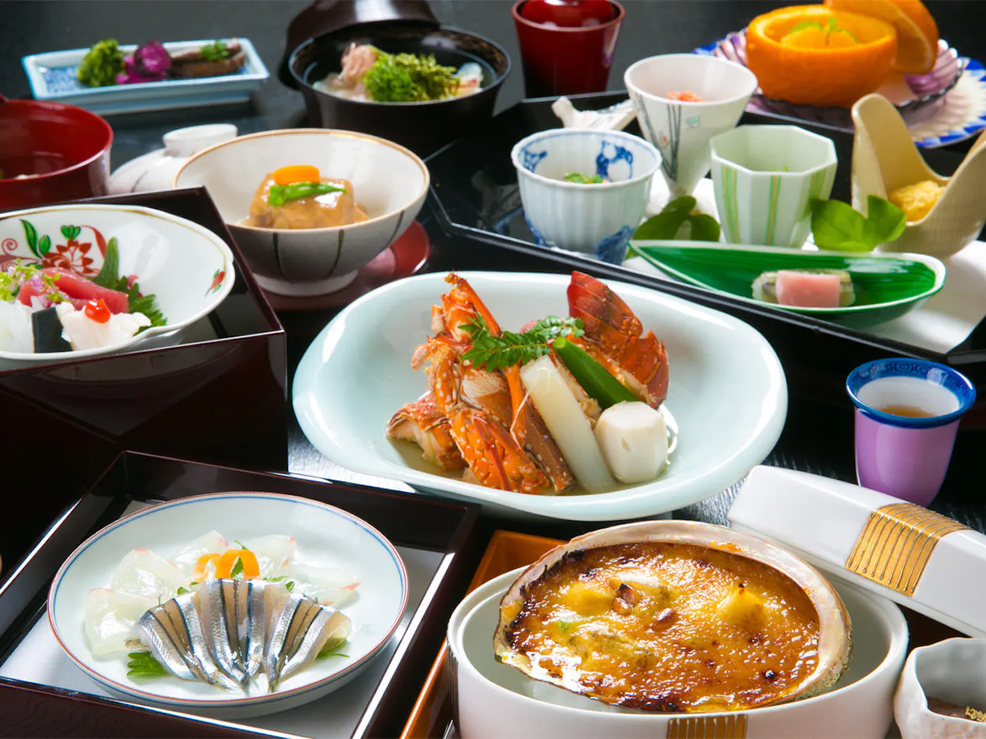 いぶすき秀水園:会席料理