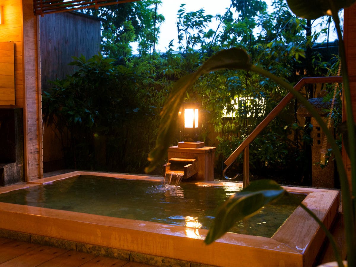 ◆貸切半露天風呂－桧－◆