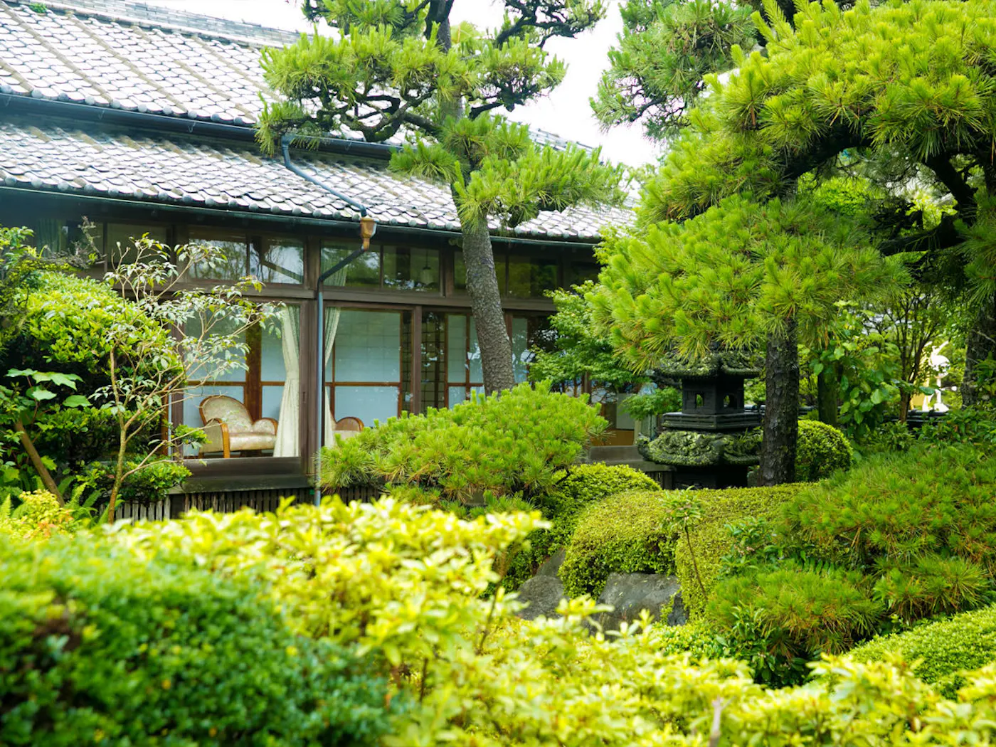 いぶすき秀水園:庭園