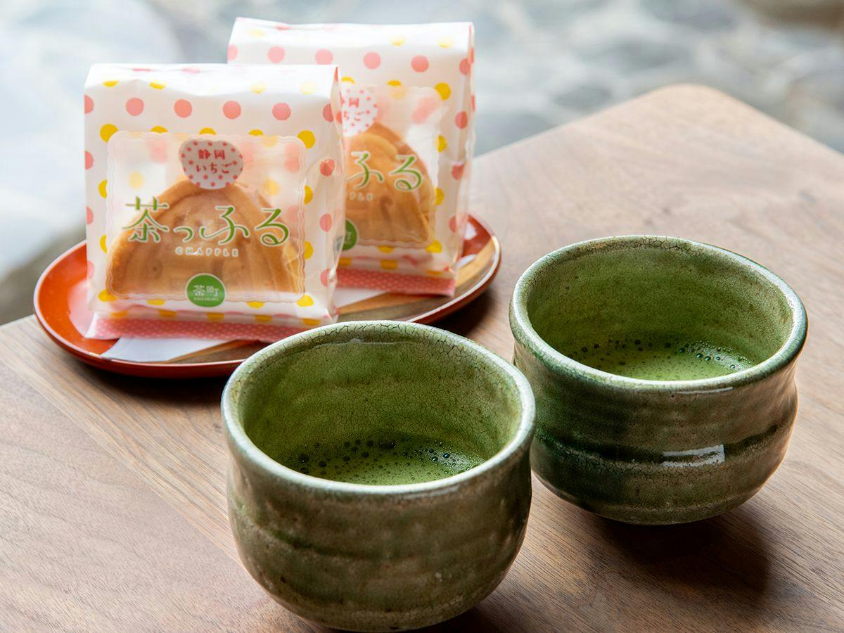 備品・アメニティ　お着きのお抹茶とお菓子