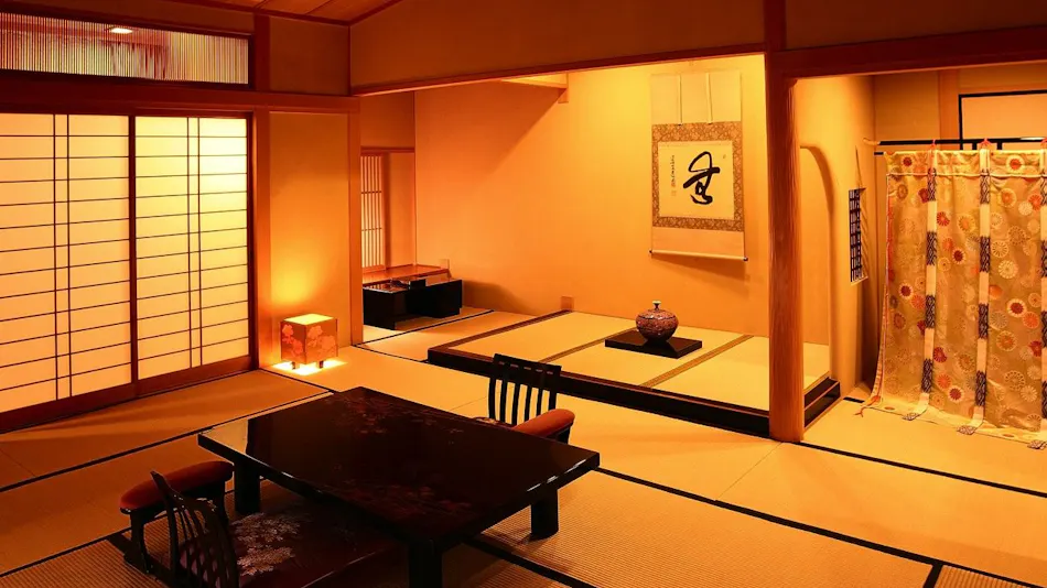 Unzen Onsen Gensen Kakenagashi & Oshidori no Ike wo Nozomu Bishoku no Yado Azumaen