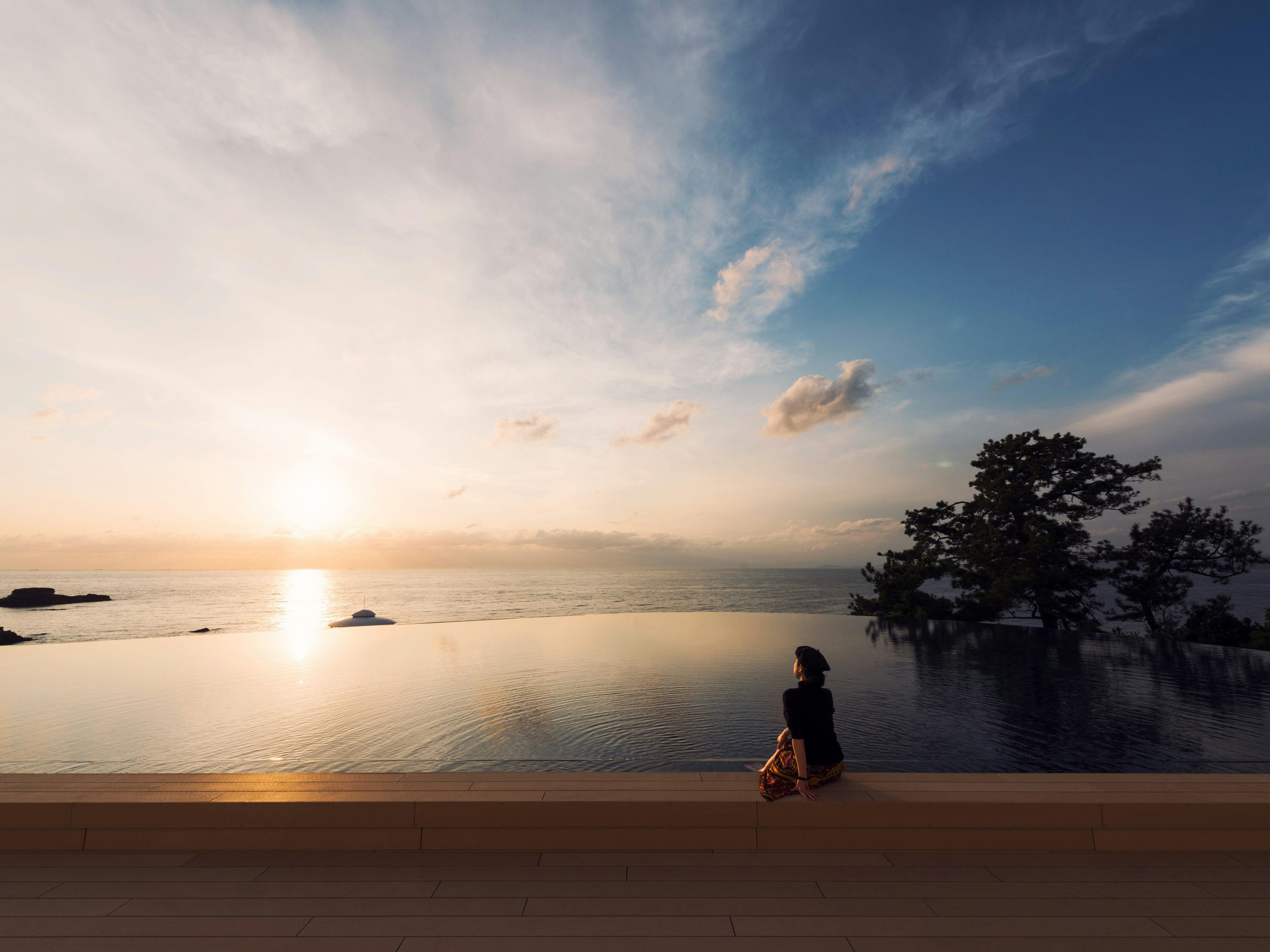 Kemudahan: Kolam rendam kaki infiniti