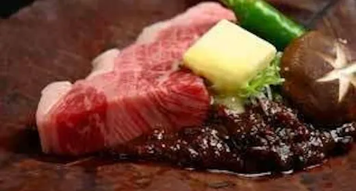 【地産地消】朴葉みそ味の飛騨牛ステーキ100g付会席プラン