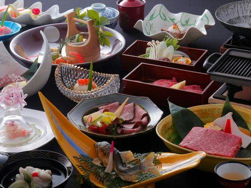 【飛騨牛づくし】飛騨牛5品食べづくし！飛騨の味覚会席プラン