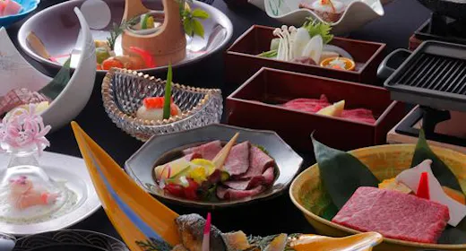 【飛騨牛づくし】飛騨牛5品食べづくし!飛騨の味覚会席プラン