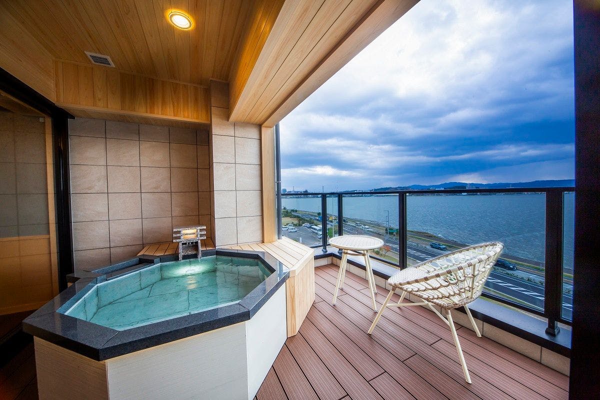 なにわ一水 - 5階新客室「水と雲の抄」露天風呂又は展望風呂付客室～1