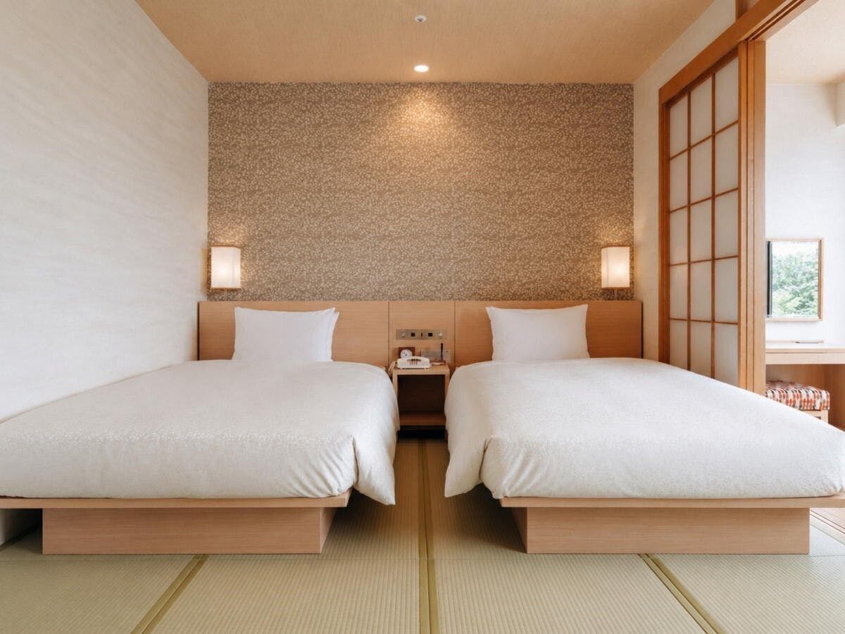 【ห้องสไตล์ญี่ปุ่นพร้อมเตียง 46 ตร.ม.】