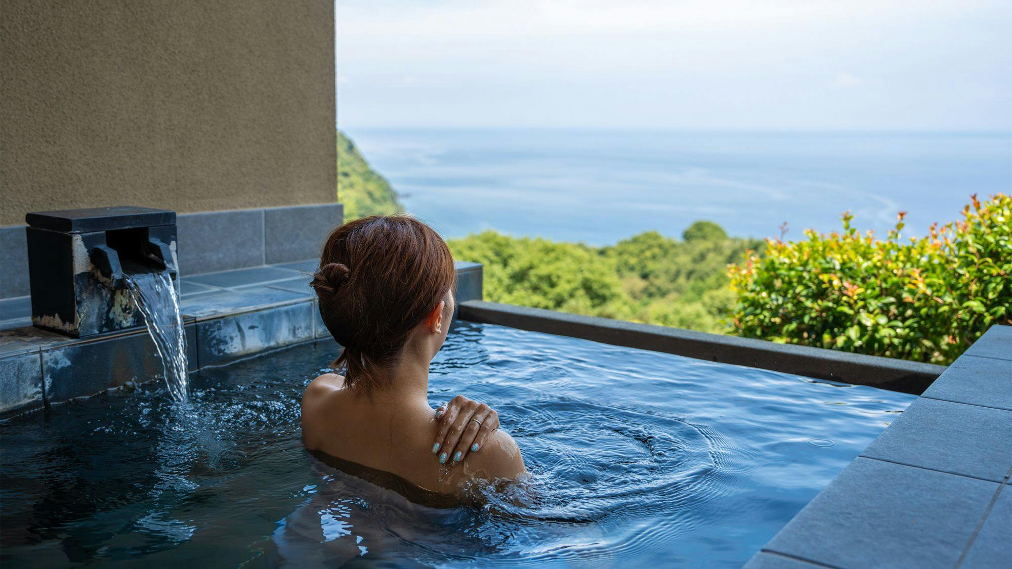 【Kamar tamu terpisah umi-laut】Pemandian terbuka di dalam kamar