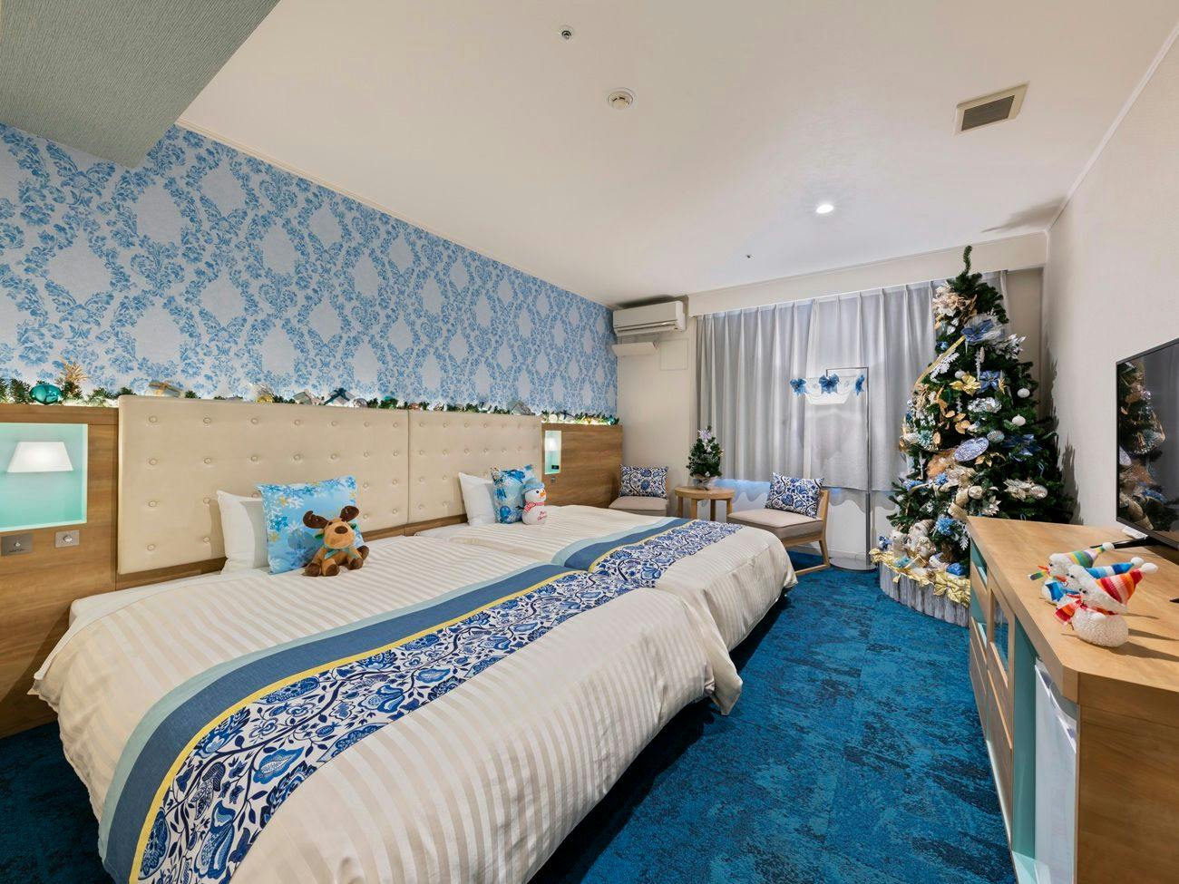 Guest room at Mitsui Garden Hotel Prana Tokyo Bay