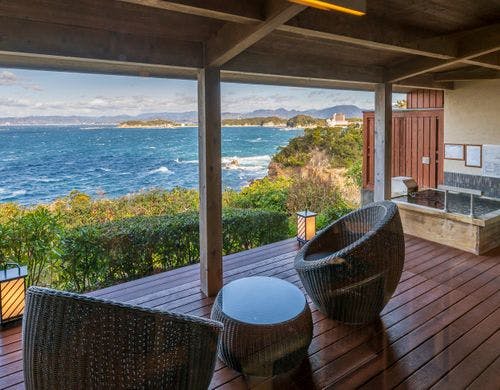 【離れ/平屋/眺望:海/源泉かけ流し】