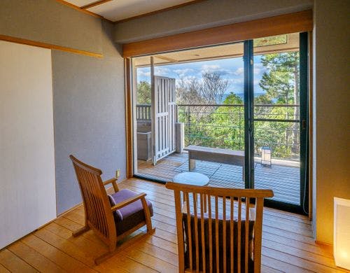 【暁の抄/和洋室/眺望:庭】