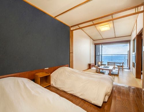 【波の抄/和洋室/眺望:海/沸かし湯】