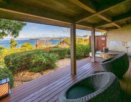 【離れ/メゾネット/眺望:海/源泉かけ流し】