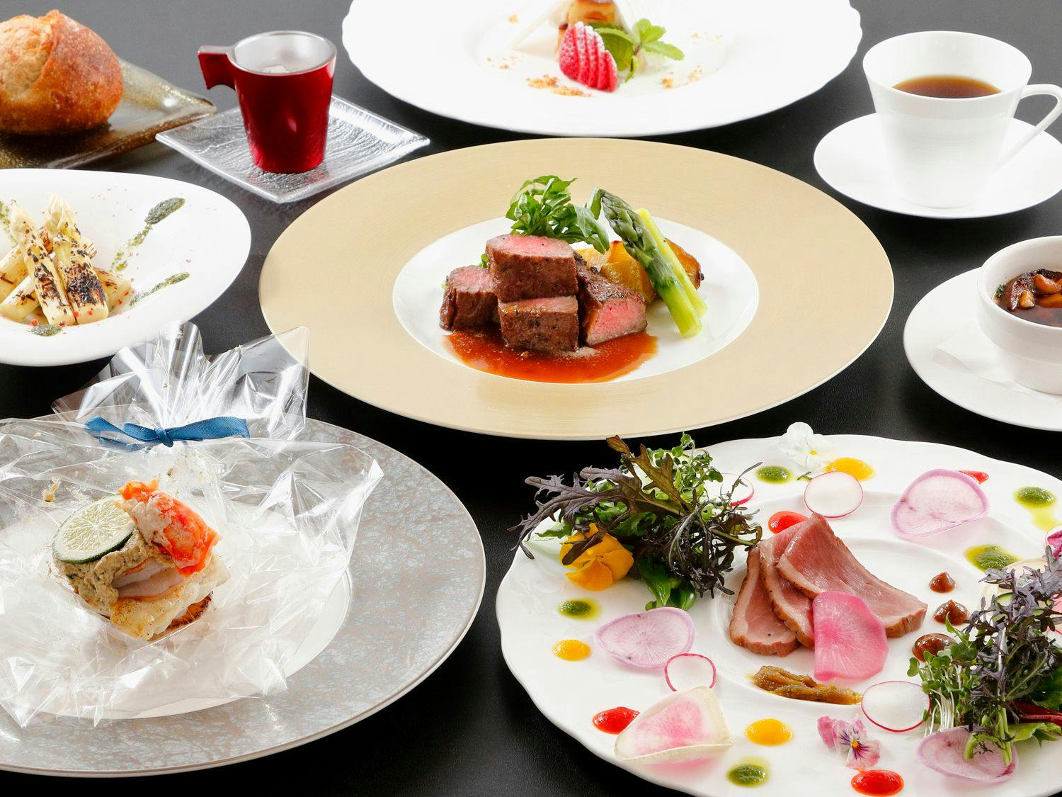 【5月～10月】1泊2食付きプラン　夕食：創作フレンチ